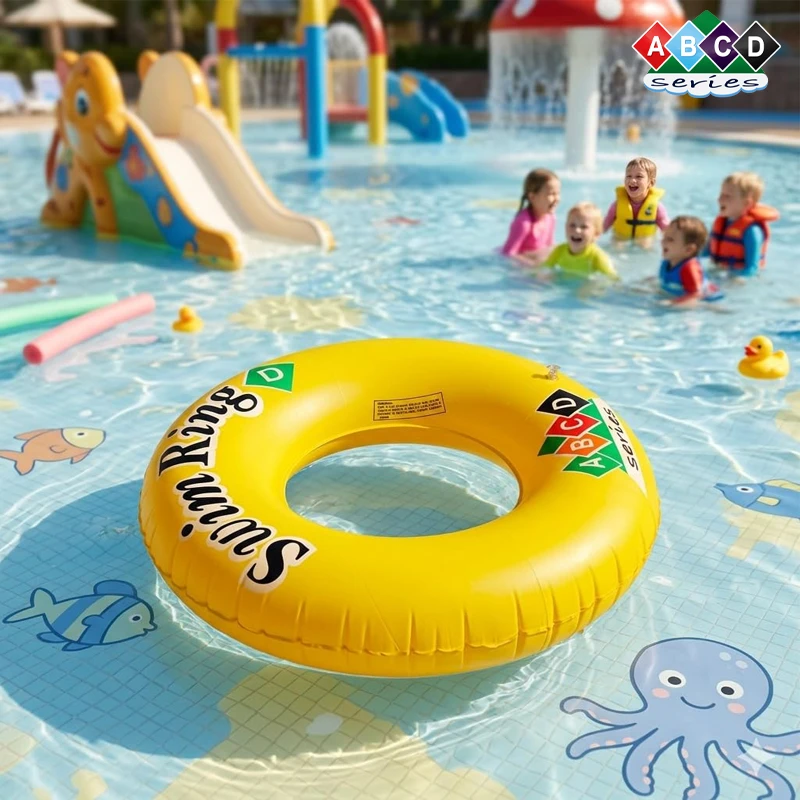 ABCD Classic Swimming Tube 90   cm 90 kg overload for age 10 + Years - Random Color